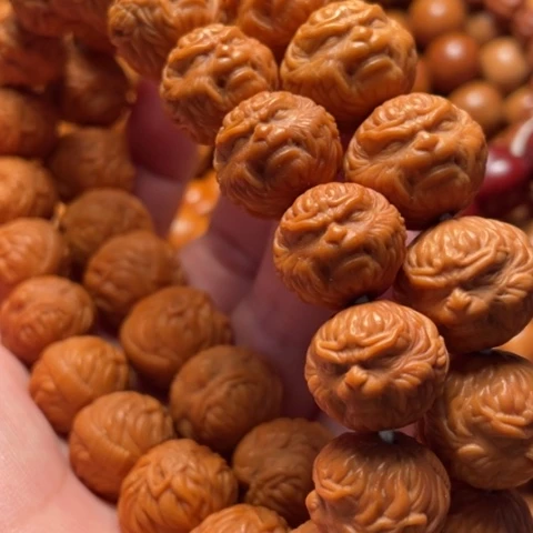 猴头核桃手串得*悟空