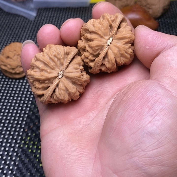 烟***花吊坠文玩核桃128,128