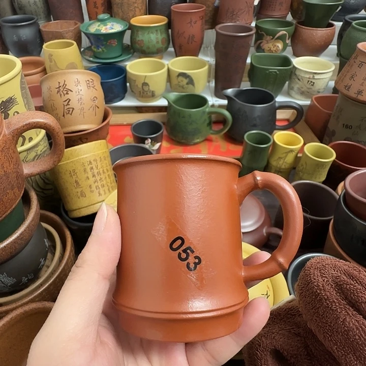 茶杯紫砂紫砂主人杯大放漏！