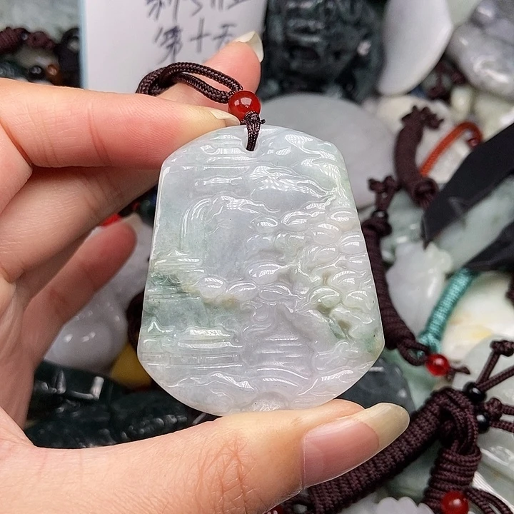 未镶嵌挂件翡翠翡翠