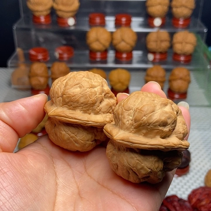 H***.文玩核桃把件金蟾疙瘩包6