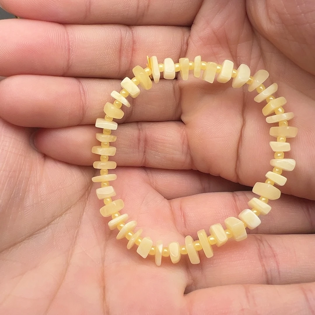 蜜蜡未镶嵌颈饰蜜蜡边角料手串（福利价）