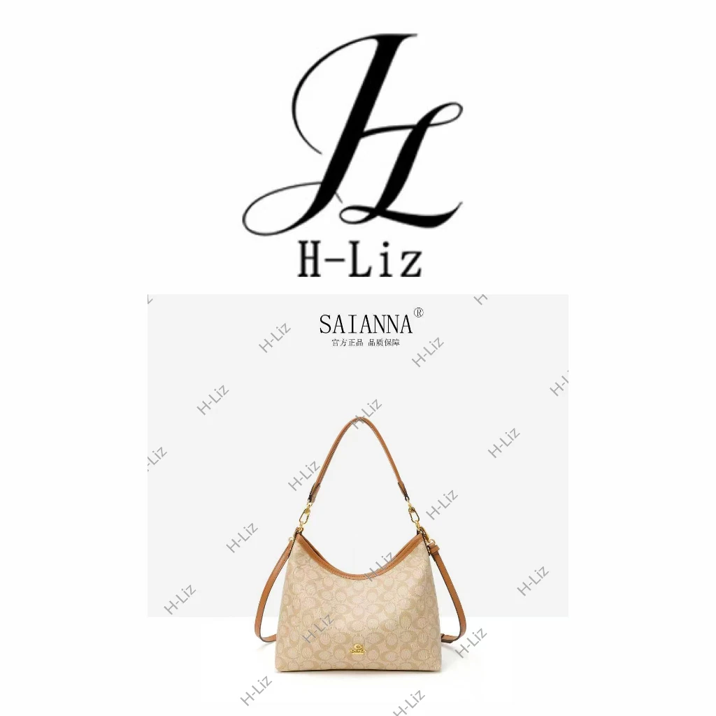 【H-Liz】SAIANNA赛安娜大容量通勤托特包2025新款时尚轻奢单肩包