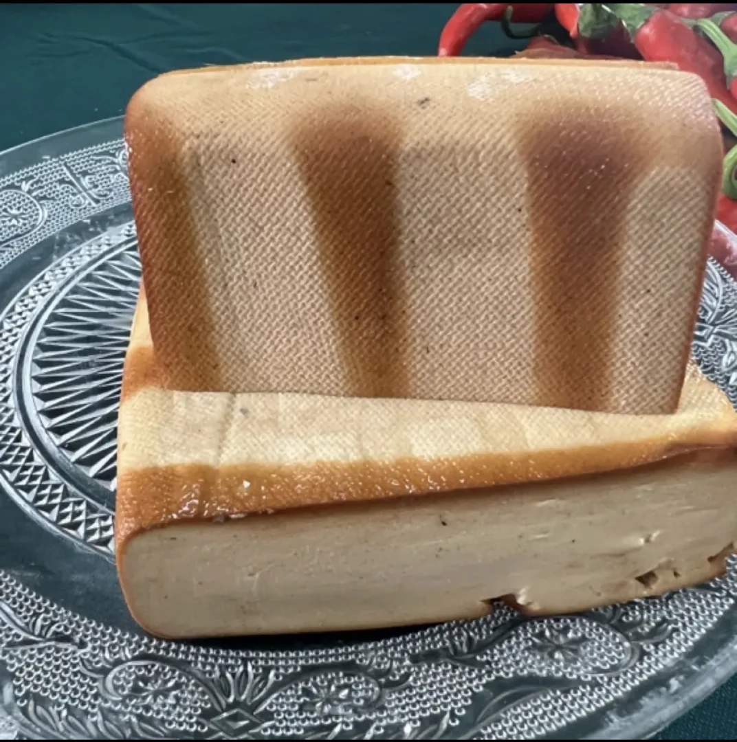 【熏豆腐】江西上饶农家自制熏豆腐传统手工制作