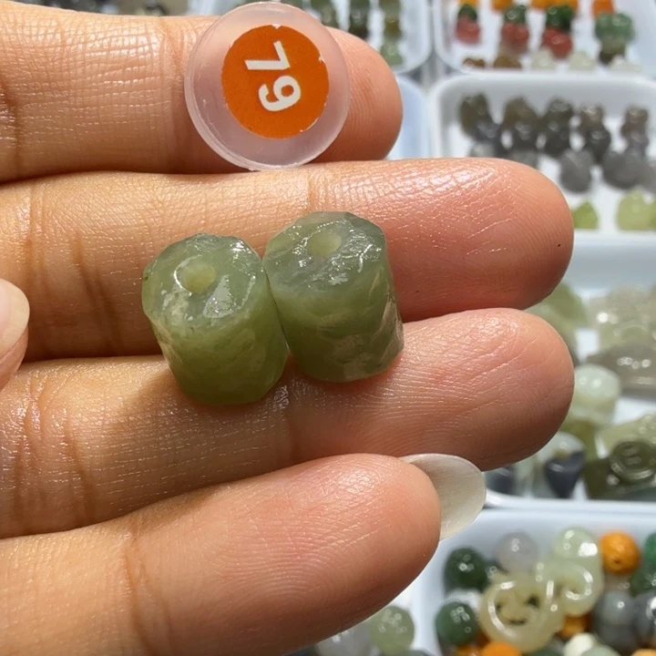 未镶嵌和田玉珠宝半成品