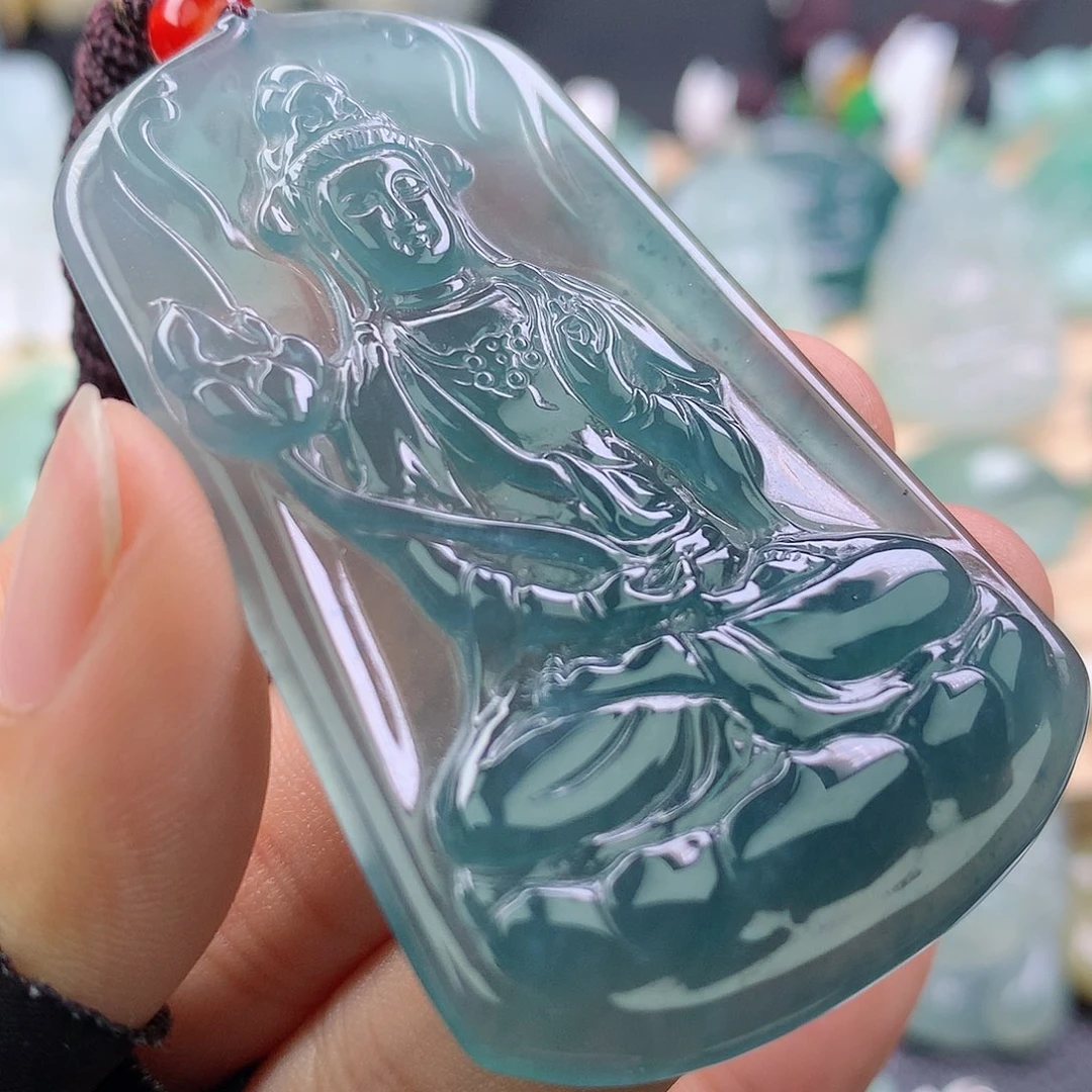 【闪购商品】翡翠未镶嵌颈饰9****1翡翠吊坠