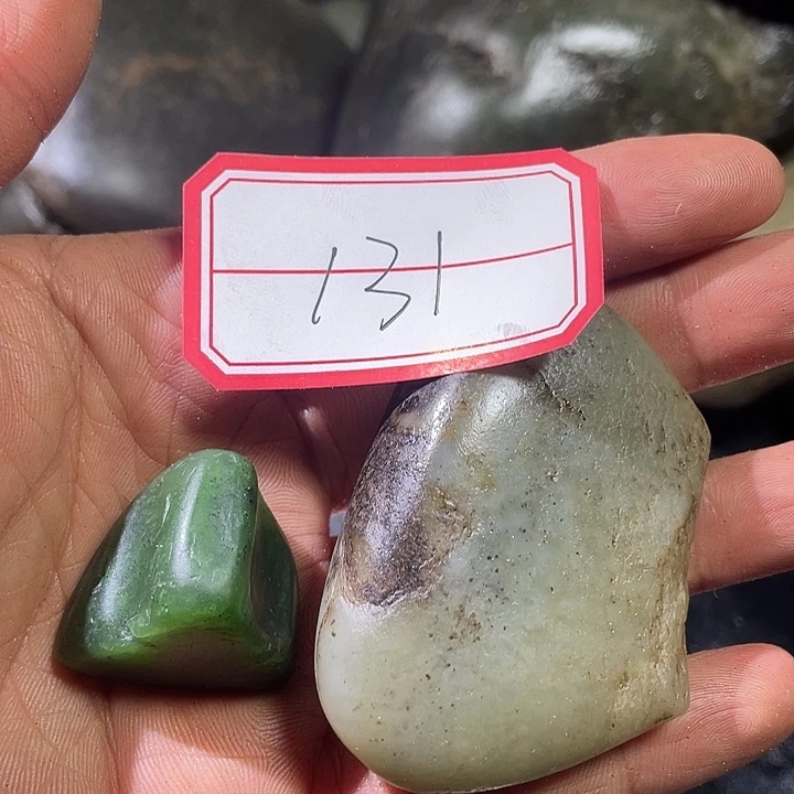 和田玉未镶嵌颈饰131