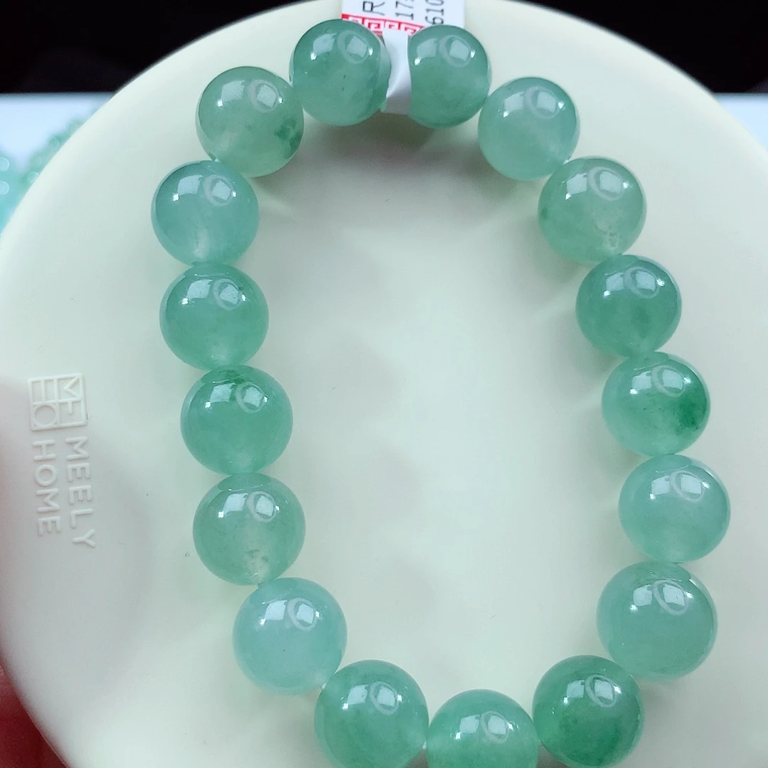 翡翠未镶嵌手链卡12