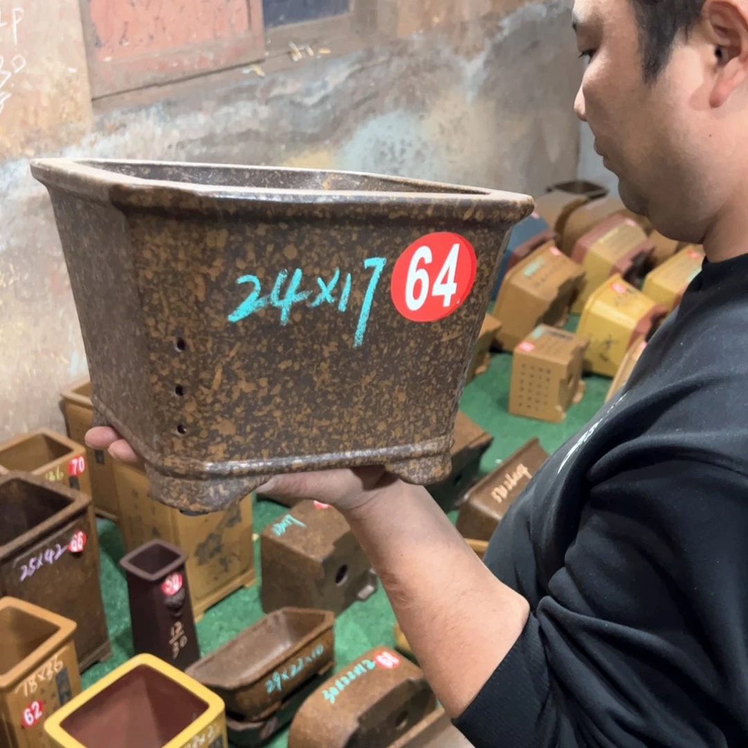 紫砂花盆我紫砂茶具