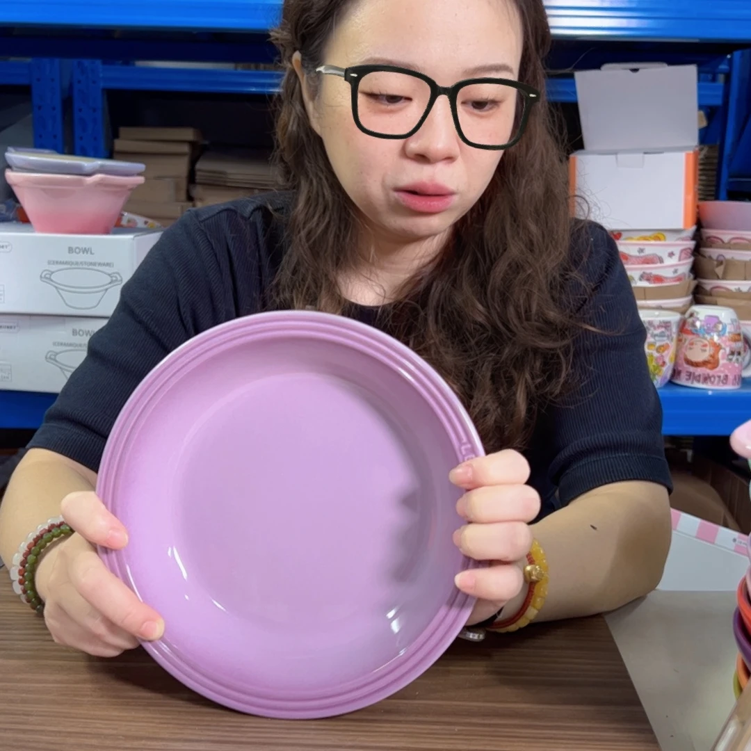 陶瓷紫罗兰大草帽