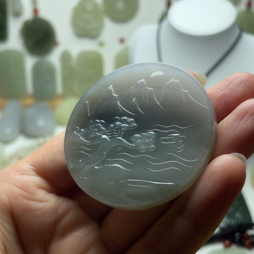 【闪购商品】圆牌山水
