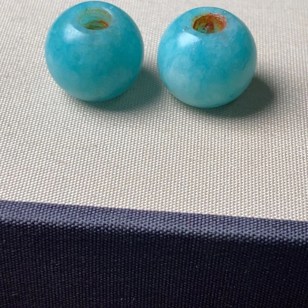 玛瑙/玉髓珠子未镶嵌14mm