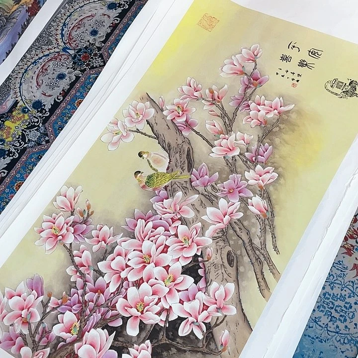 国画书画描金拓染金石传拓手写