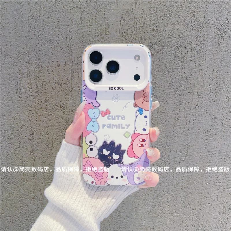 磨砂彩银适用苹果17/iPhone/华为荣耀/OPPO/VIVO/小米手机壳保护