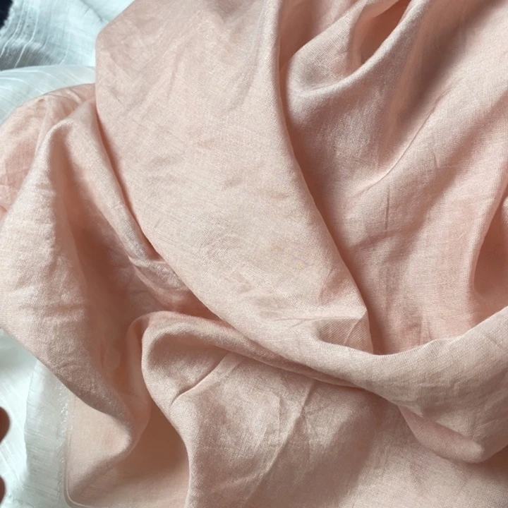 天丝（莱赛尔纤维）藕粉人鱼姬1.5米透