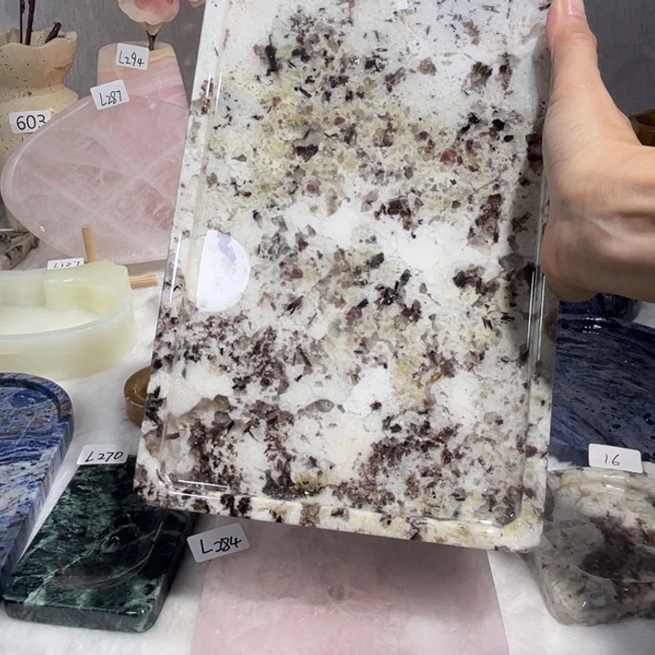 石材天然奢石潘多拉托盘005