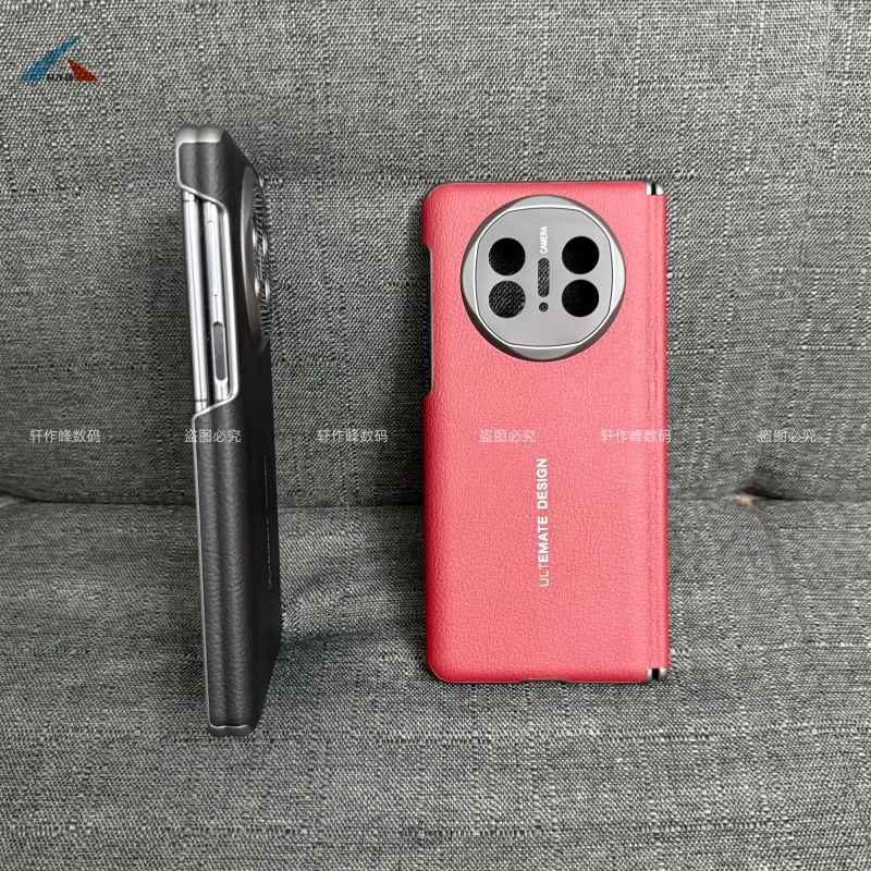 华为MateX5双中轴素皮手机壳X6镜头全包防摔商务折叠保护套超薄X3