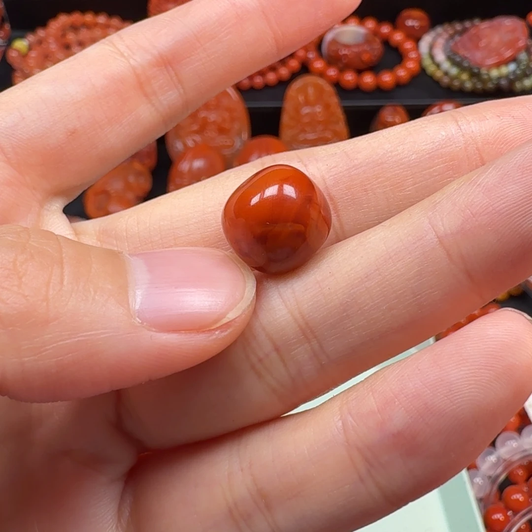 南红玛瑙未镶嵌配饰13x12