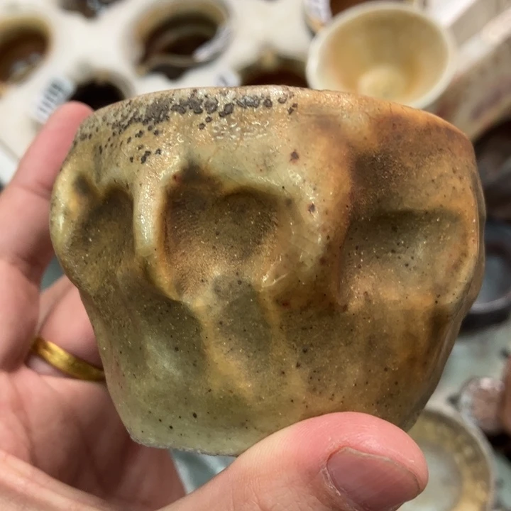 柴烧杯子宝瓶大放漏