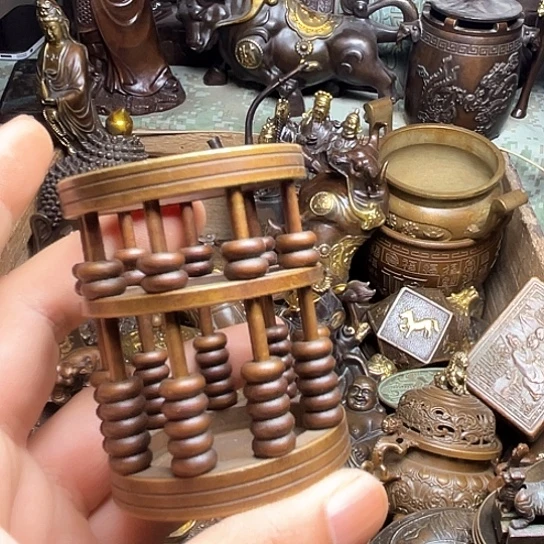 铜制文玩把玩物件