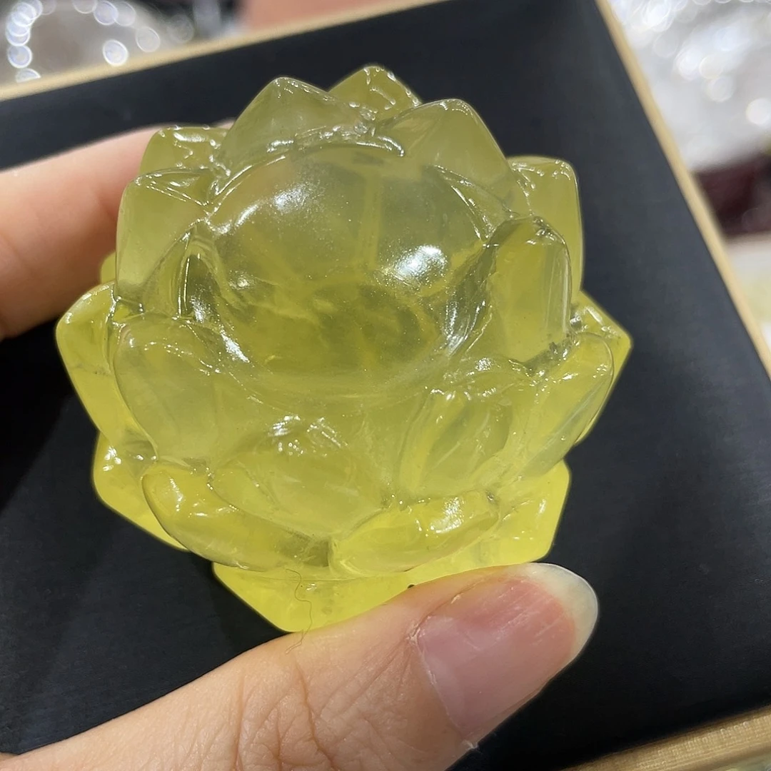 未镶嵌珠宝半成品水晶莲花