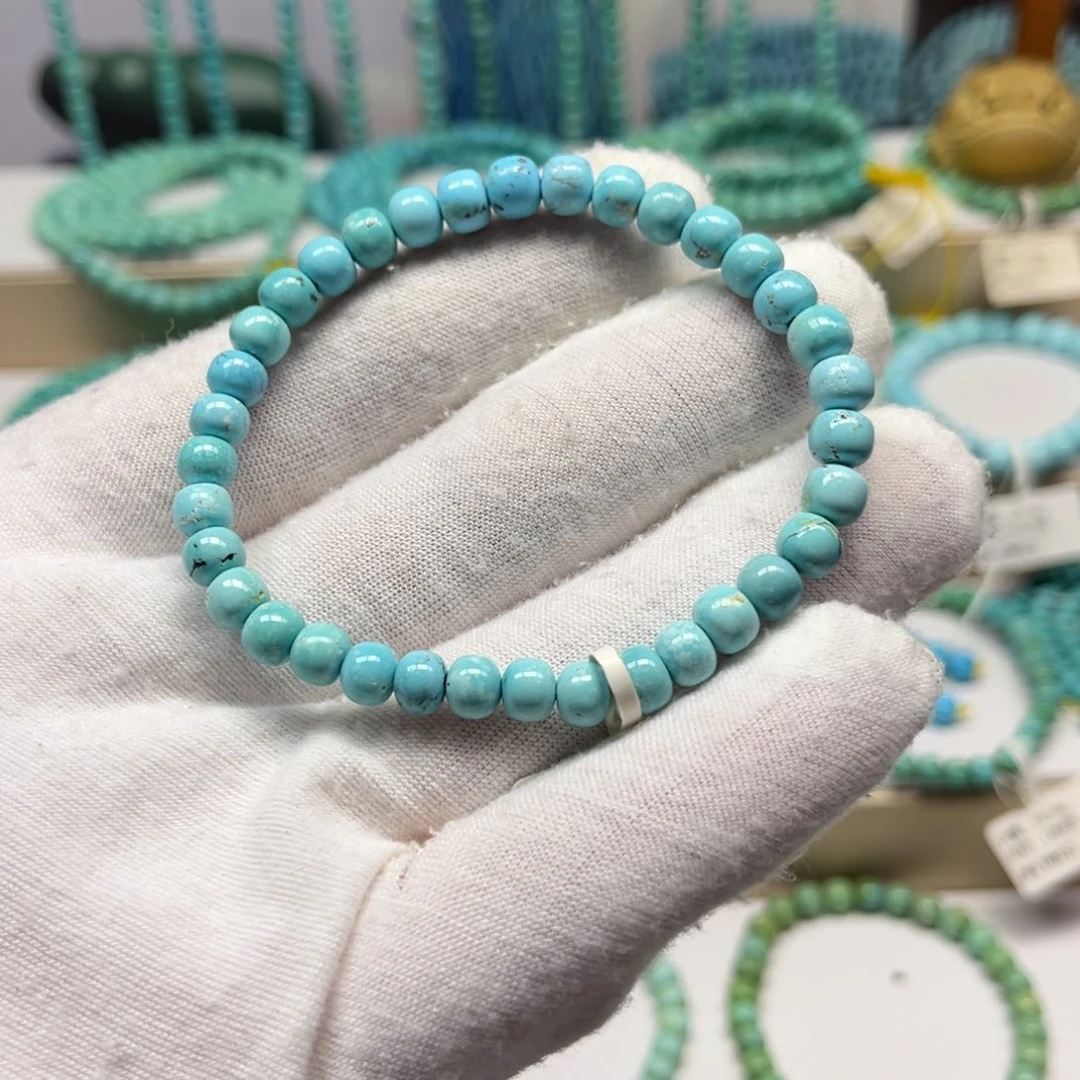 绿松石未镶嵌手链