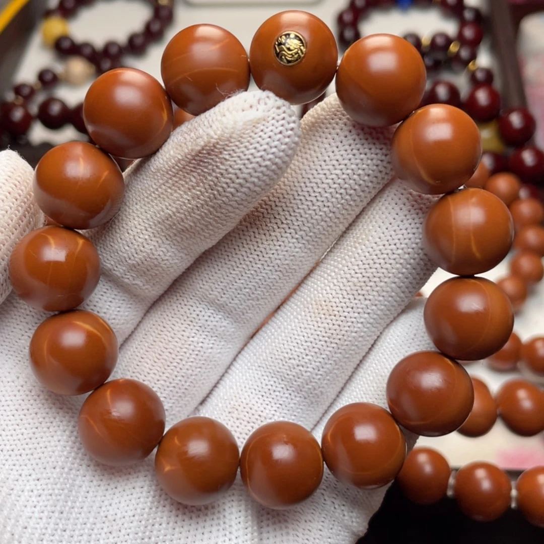 吊坠橄榄核1.45 全品黑金龙标 梅林铁三角