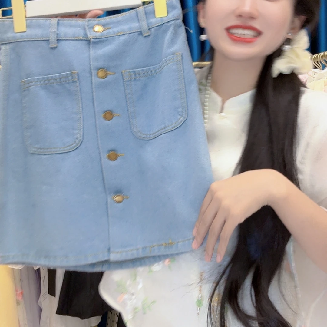 吊带女装新款女装牛仔裙