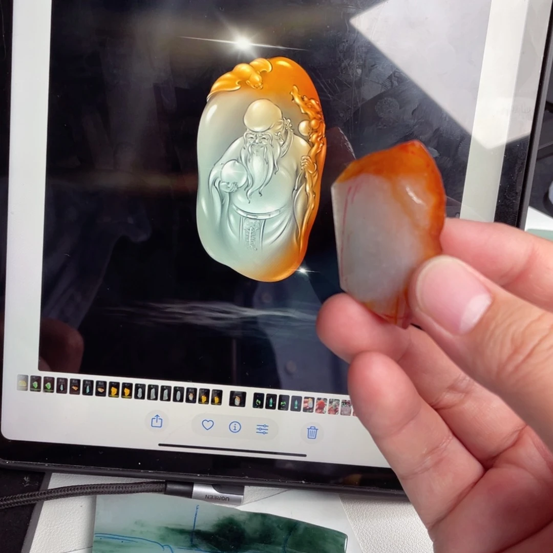 定制翡翠未镶嵌包工