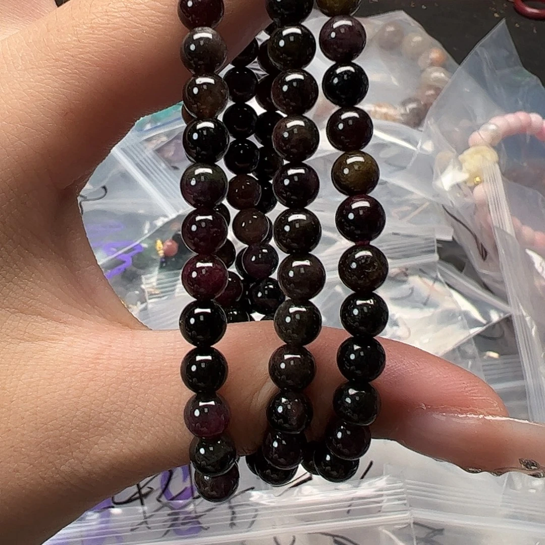 手链未镶嵌水晶9碧玺