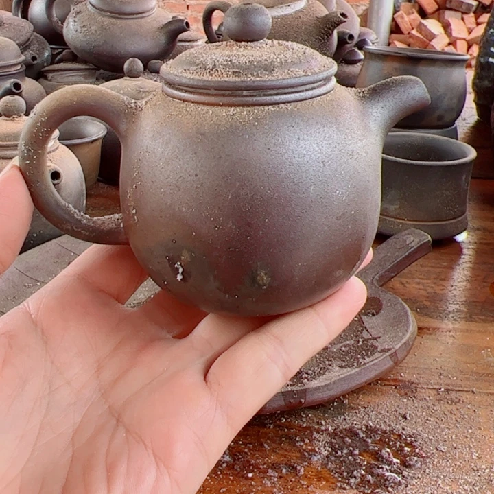 坭兴陶贵台龙窑柴烧茶器A45