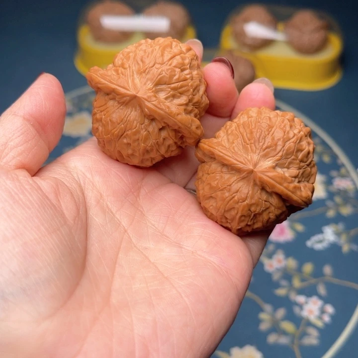 文玩核桃把件41南瓜墩全品