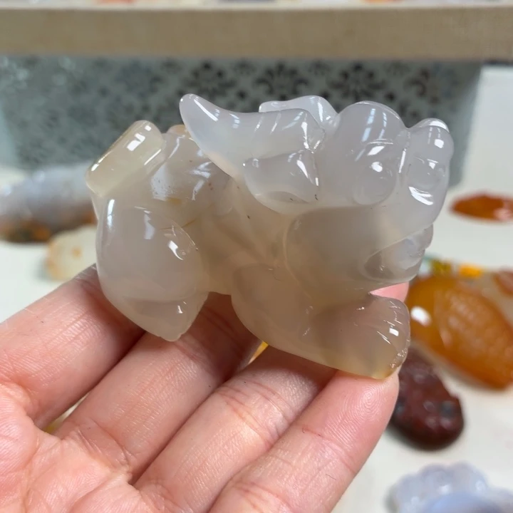 玛瑙/玉髓未镶嵌吊坠(不含链)