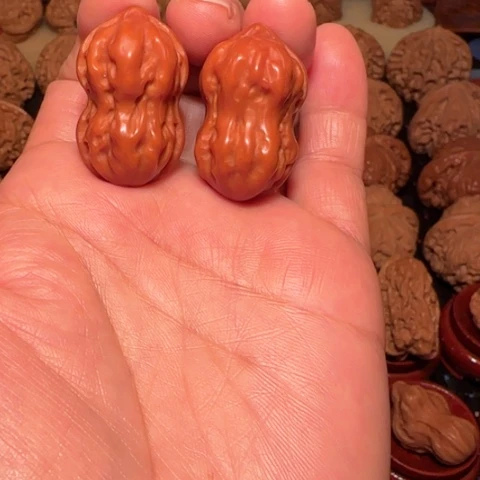 把件文玩核桃花生