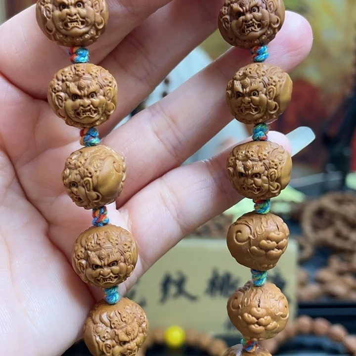 手串/手链橄榄核龙纹