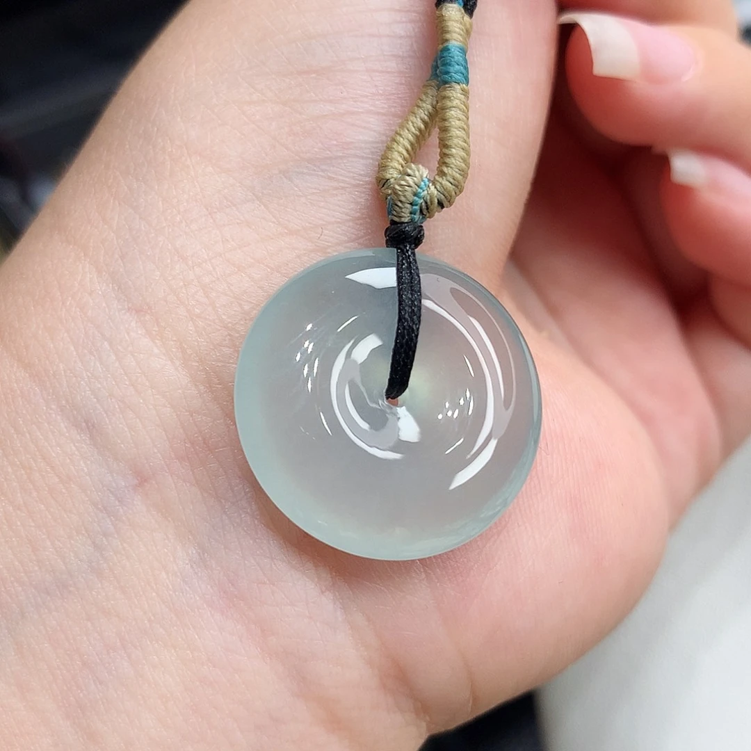 翡翠未镶嵌胸饰翡翠47，22.7/6.3