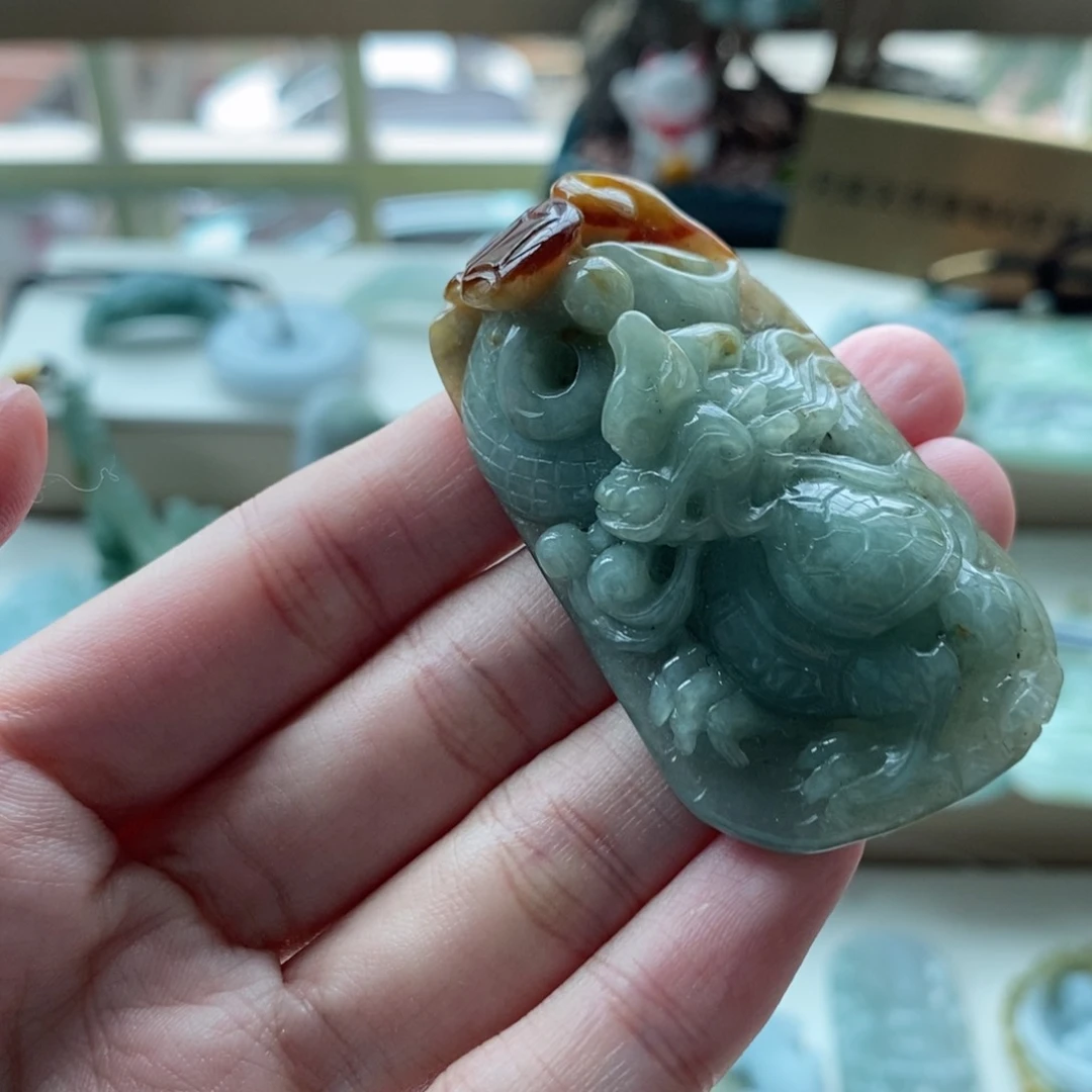 【闪购商品】颈饰未镶嵌翡翠天然缅甸A货翡翠