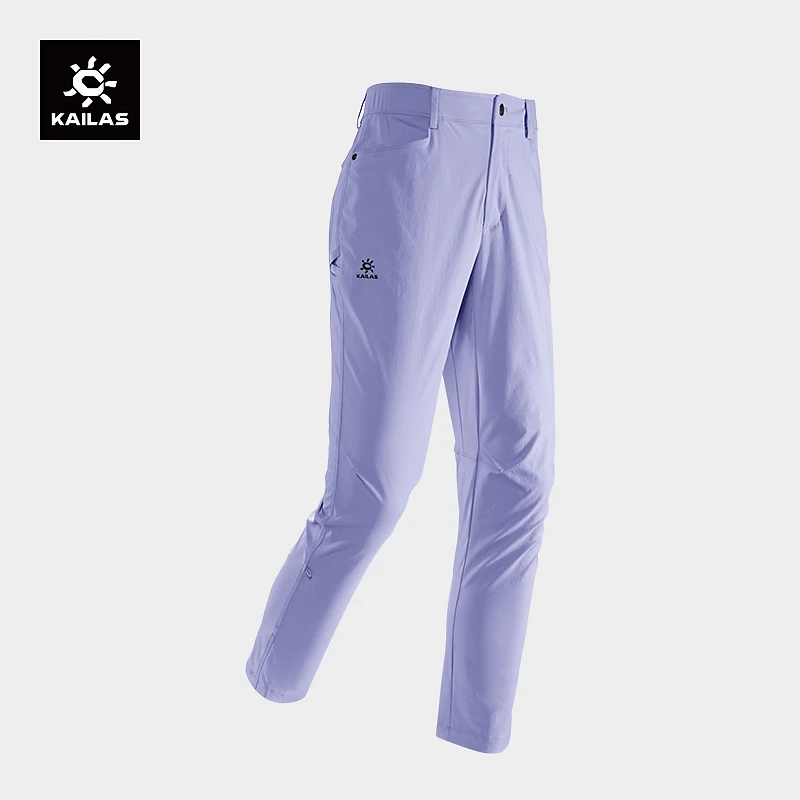 KAILAS凯乐石 女款9a直筒轻量高弹耐磨透气户外运动登山攀岩长裤