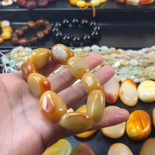 云***店和田玉未镶嵌挂件