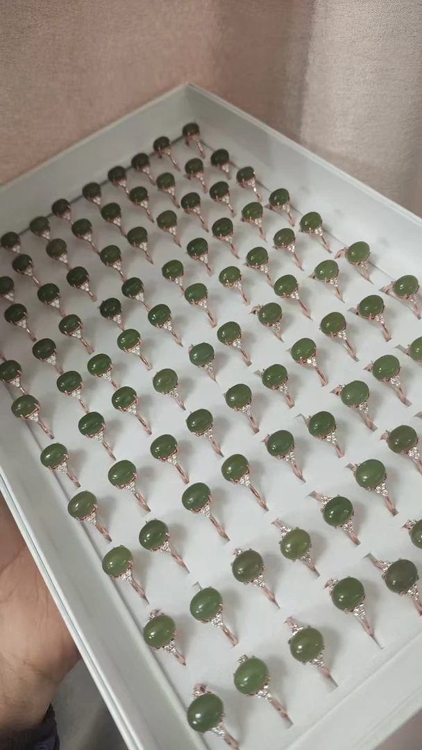 李掌柜精选---FL00387-时尚精品牛油果戒指多样性发一