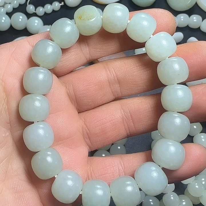 和田玉（子料）未镶嵌手链