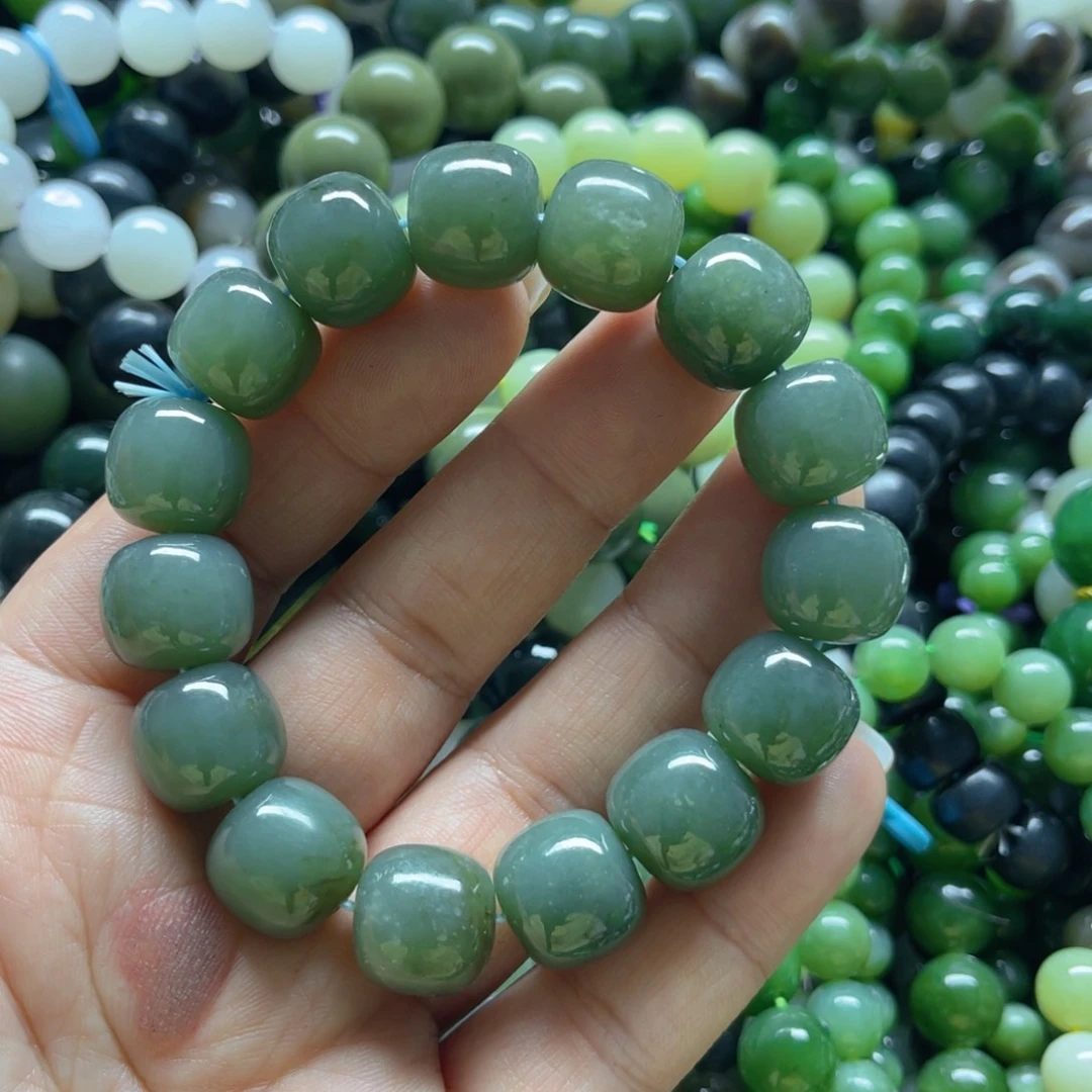 和田玉手链未镶嵌