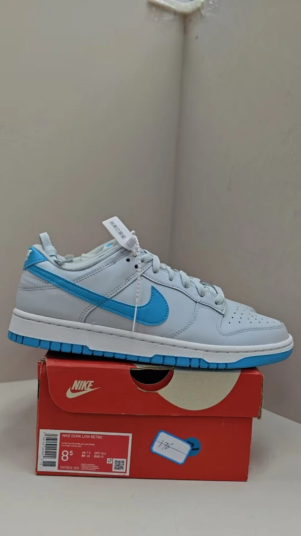 nike dunk 白蓝 42码 全新原盒 9月25晚