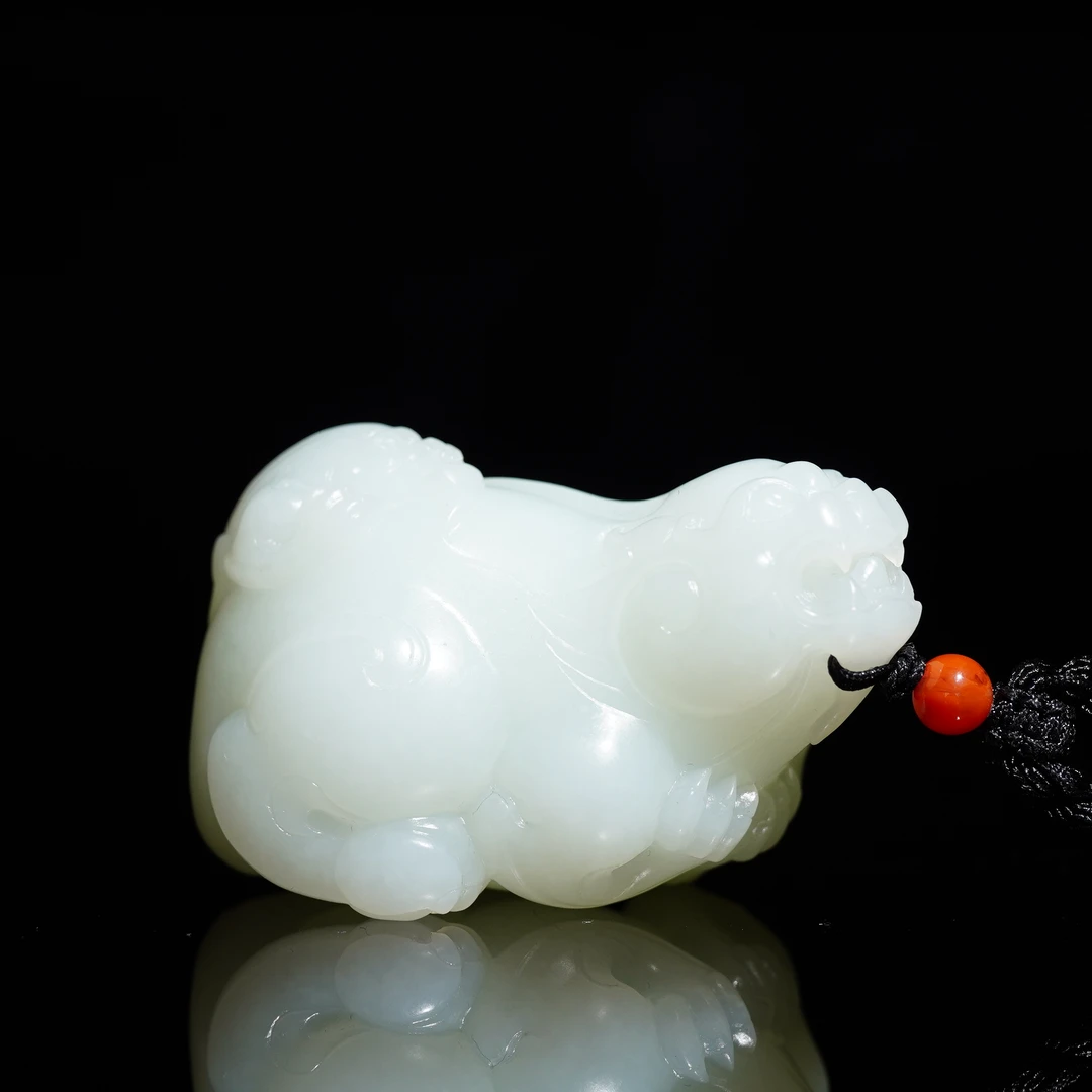 【蒋心制作】和田玉貔貅（45000）