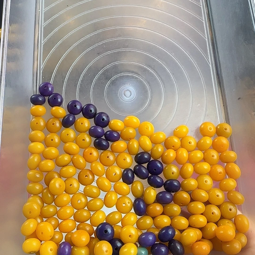 菩提根/象牙果手串瑕疵卡11金玉满堂➕紫算盘155颗