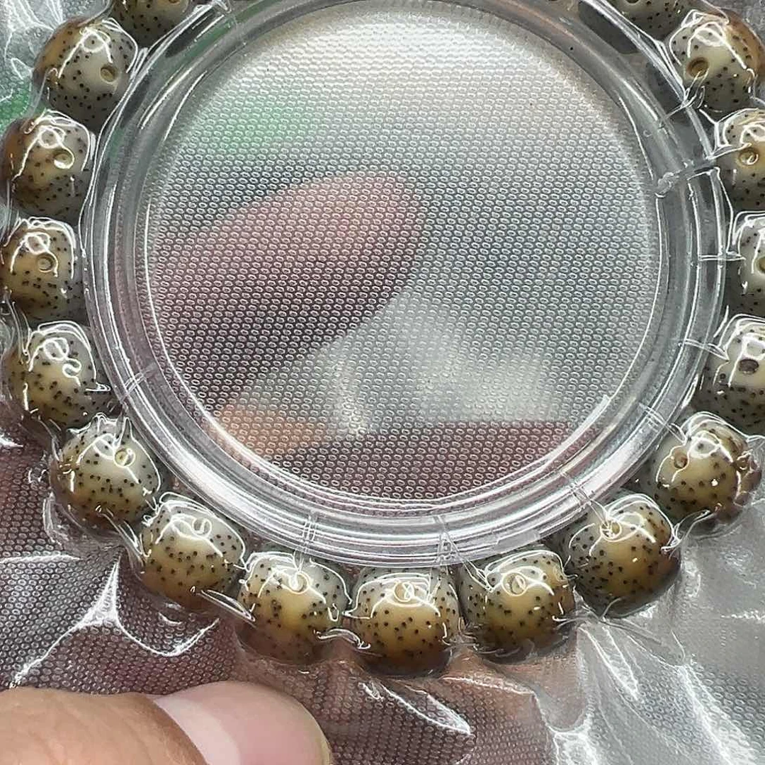 星月菩提手串80高端火烧云星月菩提单圈1.1