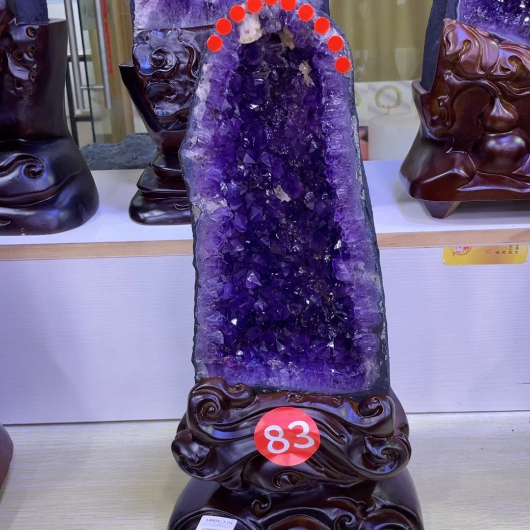 乌拉圭紫水晶摆件