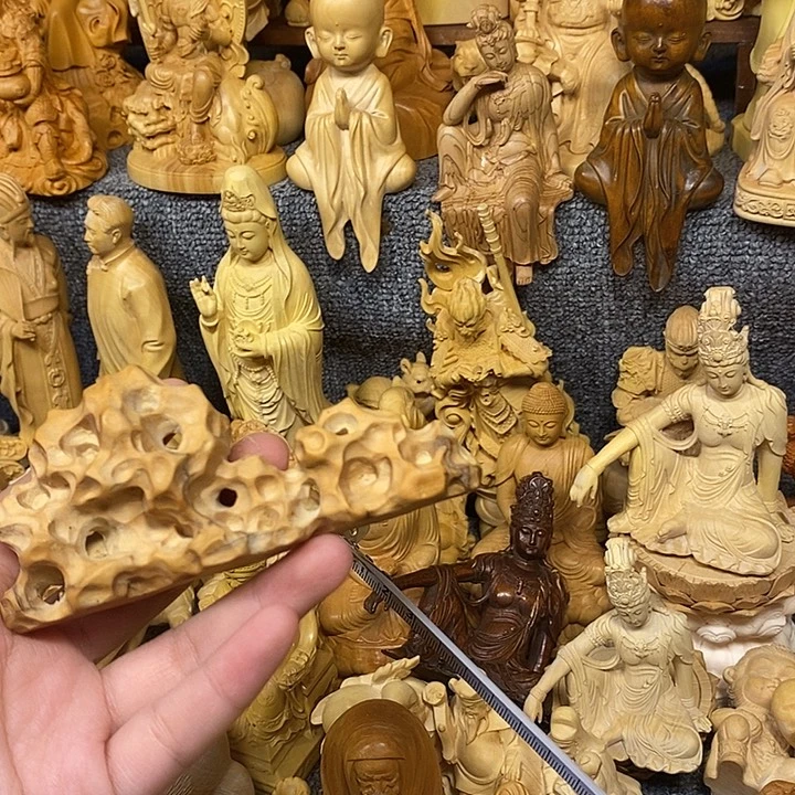 黄杨木黄杨木小叶瑕疵笔架