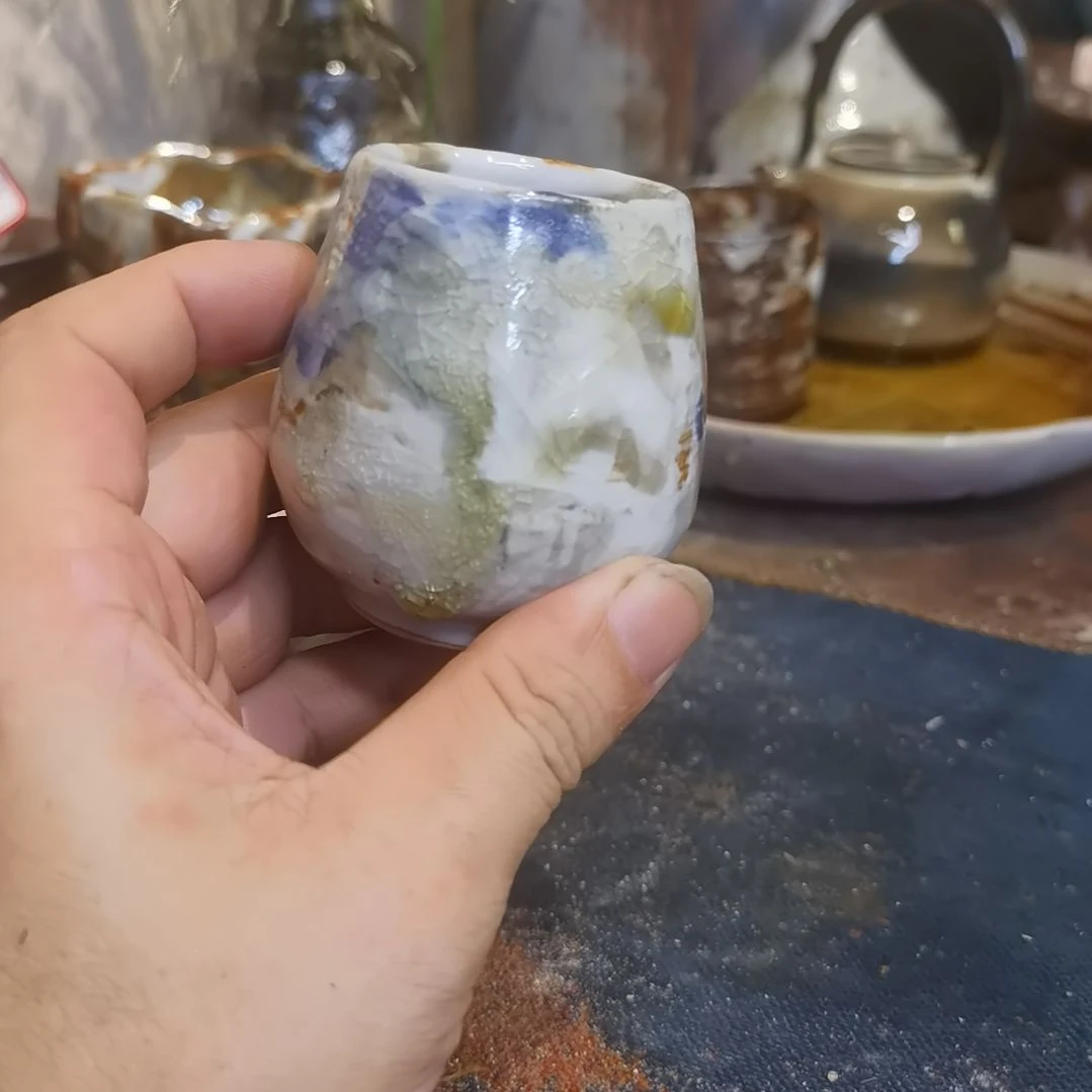 摆件手工高温原矿窑变新品福利