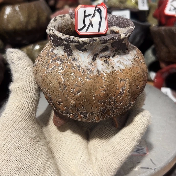 粗陶花盆制作就这样了，